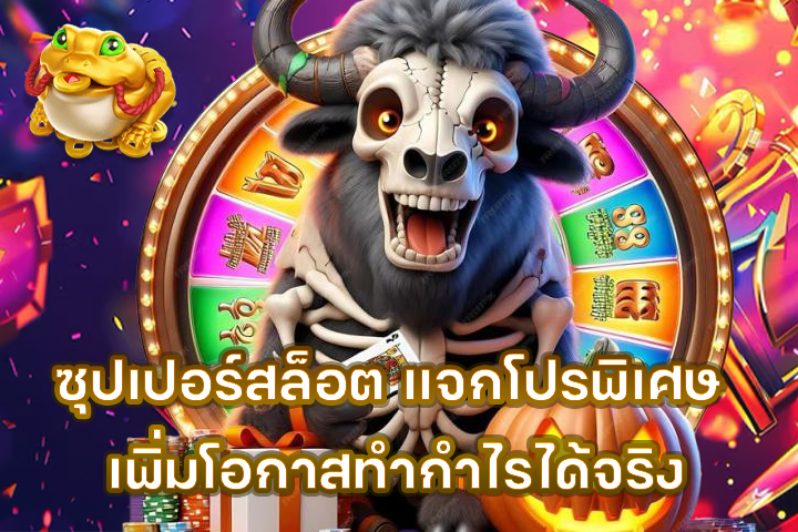 ซุปเปอร์สล็อต แจกโปรพิเศษ เพิ่มโอกาสทำกำไรได้จริง