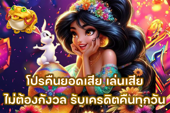โปรคืนยอดเสีย เล่นเสียไม่ต้องกังวล รับเครดิตคืนทุกวัน