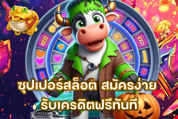 ซุปเปอร์สล็อต สมัครง่าย รับเครดิตฟรีทันที