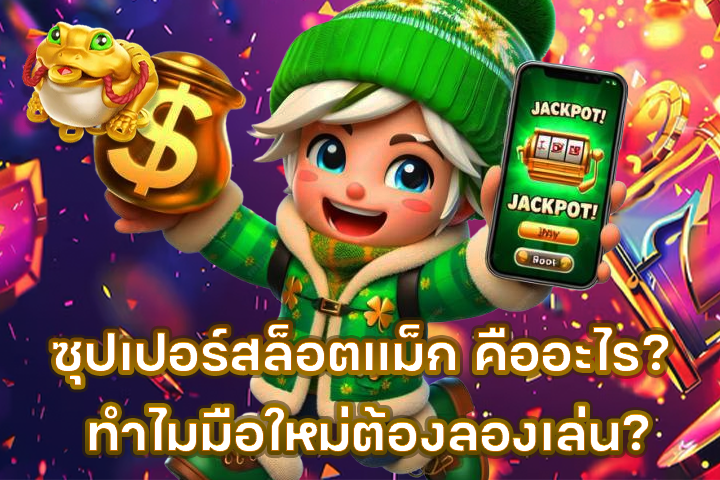 ซุปเปอร์สล็อตแม็ก คืออะไร? ทำไมมือใหม่ต้องลองเล่น?