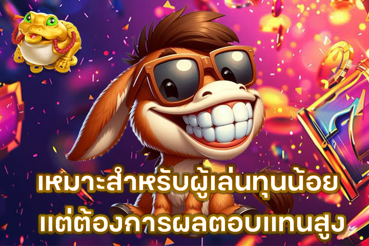 เหมาะสำหรับผู้เล่นทุนน้อย แต่ต้องการผลตอบแทนสูง