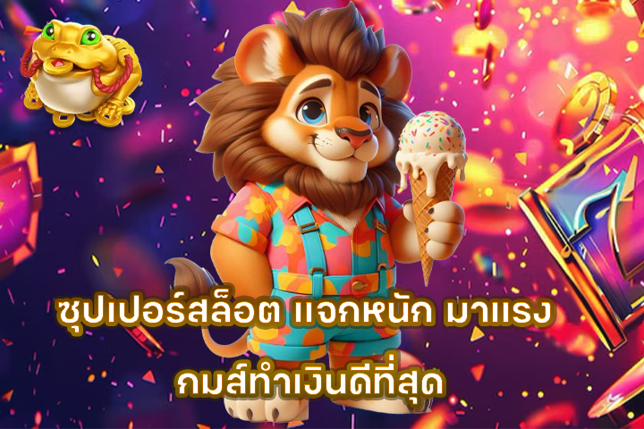ซุปเปอร์สล็อต แจกหนัก มาแรง เกมส์ทำเงินดีที่สุด